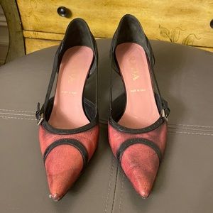 Authentic Prada Leather Shoes